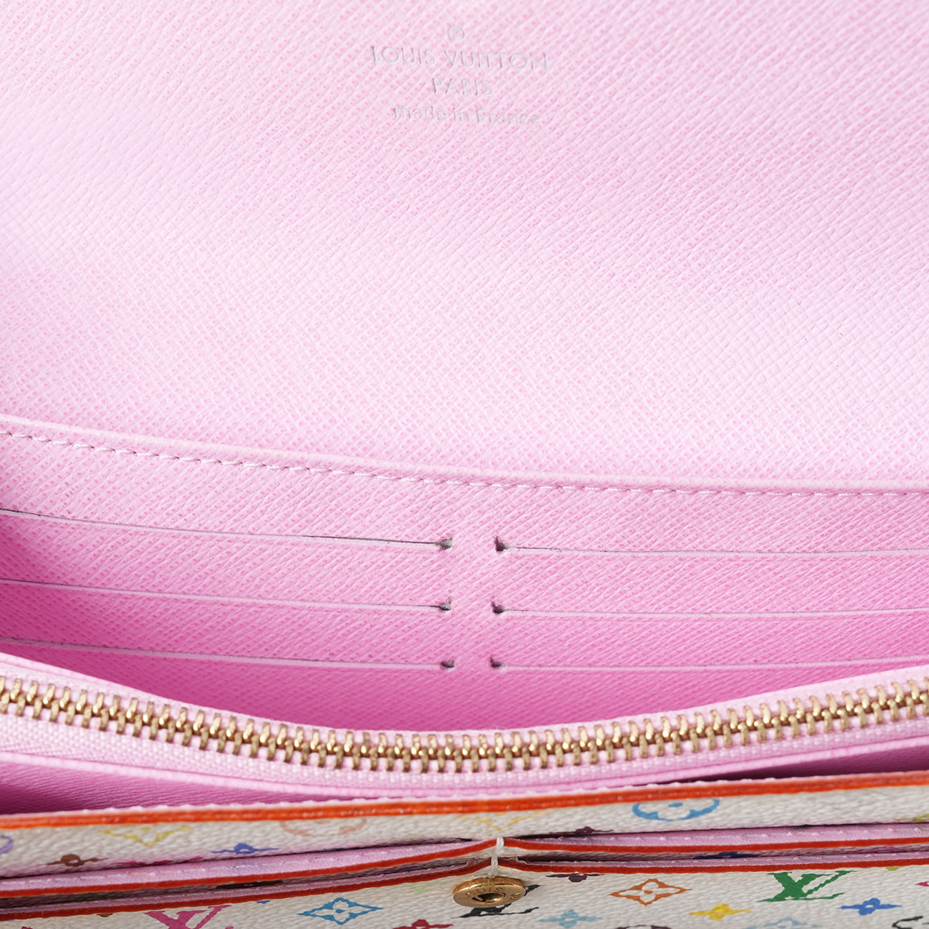 LOUIS VUITTON(USED)루이비통 M93744 무라카미 멀티컬러 사라월릿